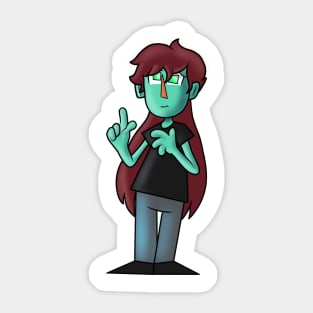 Sarah Kazo Sticker